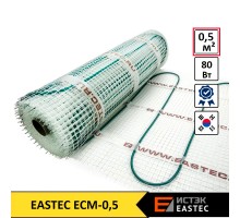 Тёплый пол на сетке EASTEC ECM 0,5 (двухжильный)