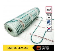 Тёплый пол на сетке EASTEC ECM 2,0 (двухжильный)