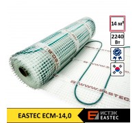 Тёплый пол на сетке EASTEC ECM 14,0 (двухжильный)