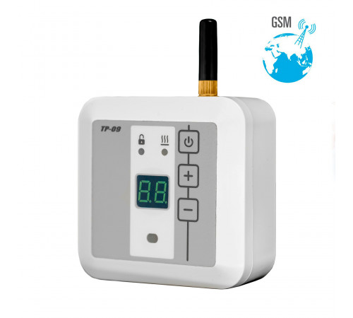 Терморегулятор ТР-09 GSM белый