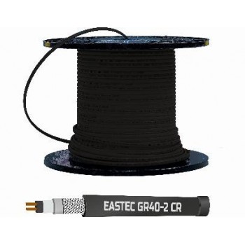 Саморегулирующийся греющий кабель EASTEC GR 40-2 CR (с УФ защитой) 